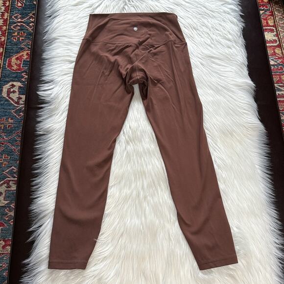 CRZ Yoga Hot Fudge Brown Butter Luxe Leggings 23” - Picture 5 of 8